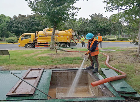 安远化油池清理